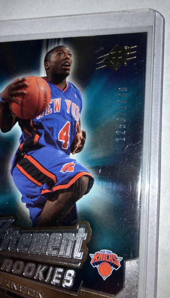 SPX Spxcitement Rookies 2005 Nate Robinson de 1999 New York Knicks novato radiocontrol Foto 2 de 3