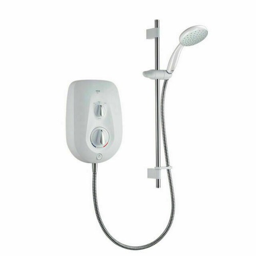 Mira Go Electric Shower 8.5kW White/Chrome 1.1788.564 5013181101652 eBay
