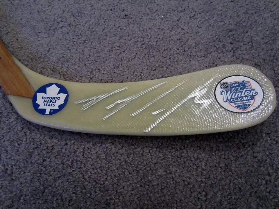 DION PHANEUF Toronto Maple Leafs SIGNED Winter Classic 2014 Hockey Stick w/COA - Image 3 of 3