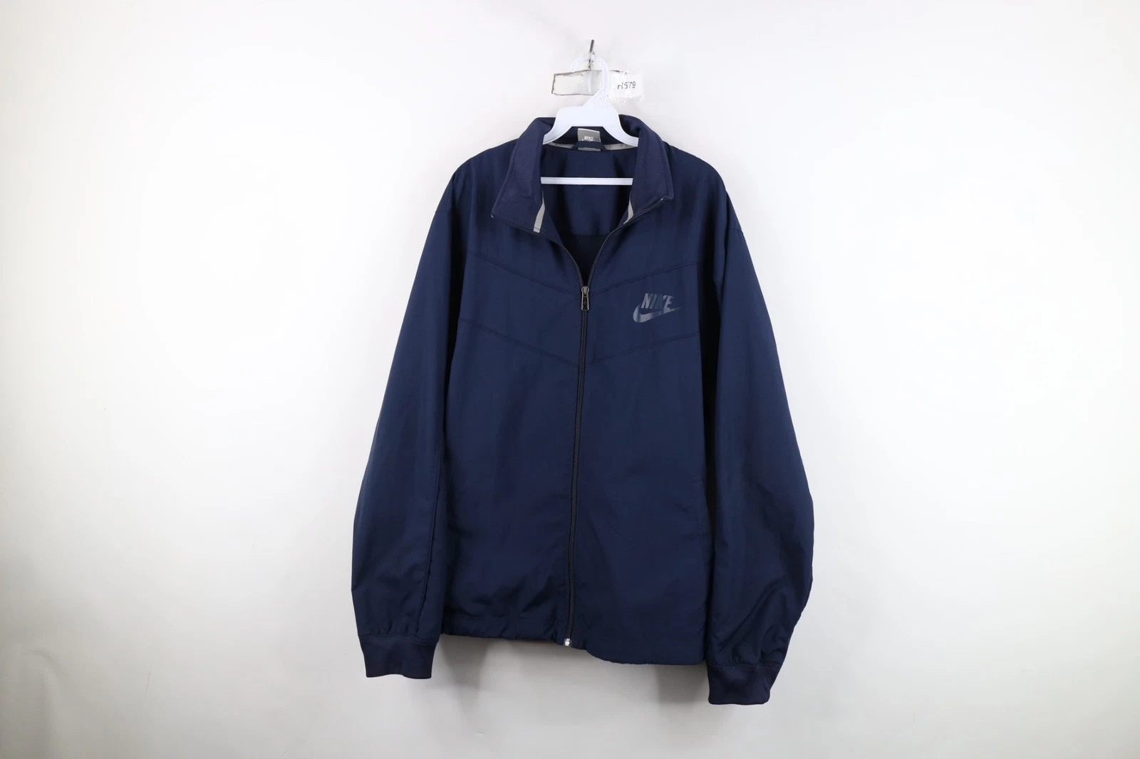 Vtg Y2K Nike Sportswear Mens L Travis Scott Mini Swoosh Lined Windbreaker Jacket