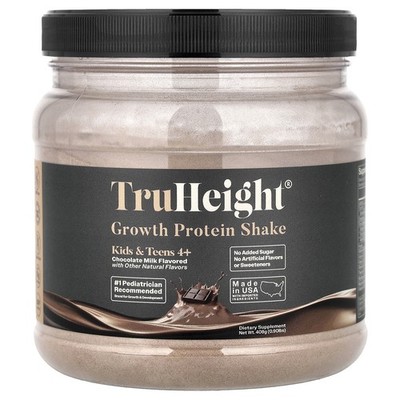 Growth Protein Shake, Kids & Teens 4+, Chocolate Milk, 0.9 lbs (408 g)