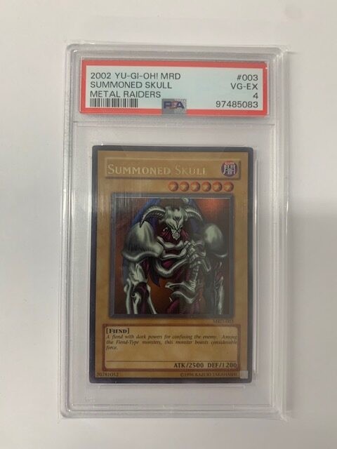 Yu-Gi-Oh! Summoned Skull MRD-003 PSA 4