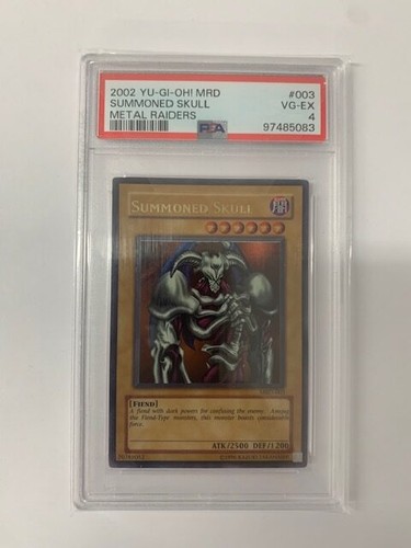 Yu-Gi-Oh! Summoned Skull MRD-003 PSA 4