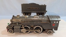LIONEL PREWAR SG GRAY 385E ENGINE/TENDER (KS324)....TK