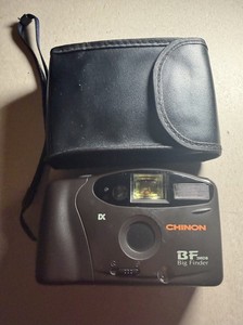 Chinon Big Finder BF-200DB 35mm Film Camera Tested Working Grade C