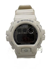 CASIO◆Quartz watch/G-SHOCK/Digital/WHT