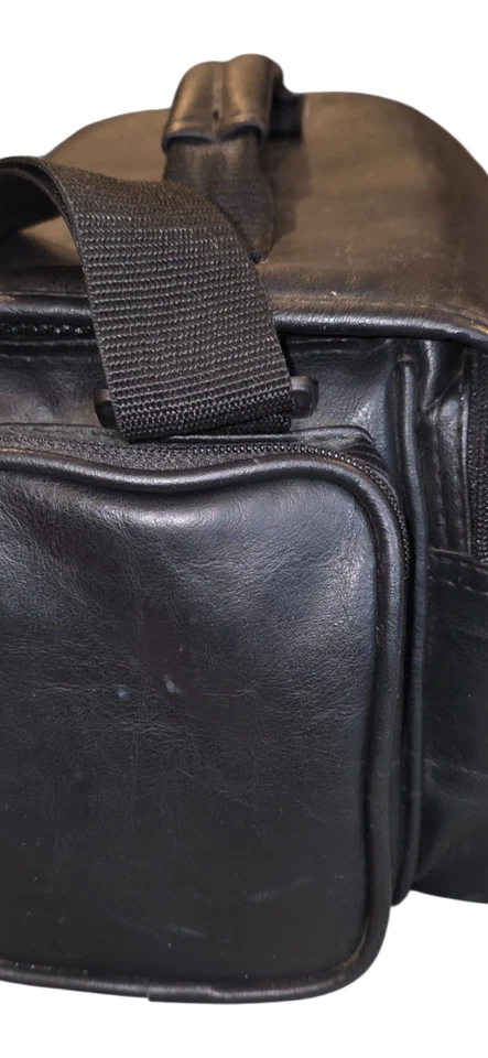 Bolso para cámara de cuero Vanguard vintage - negro - correa para el hombro ajustable - excelente Foto 4 de 4