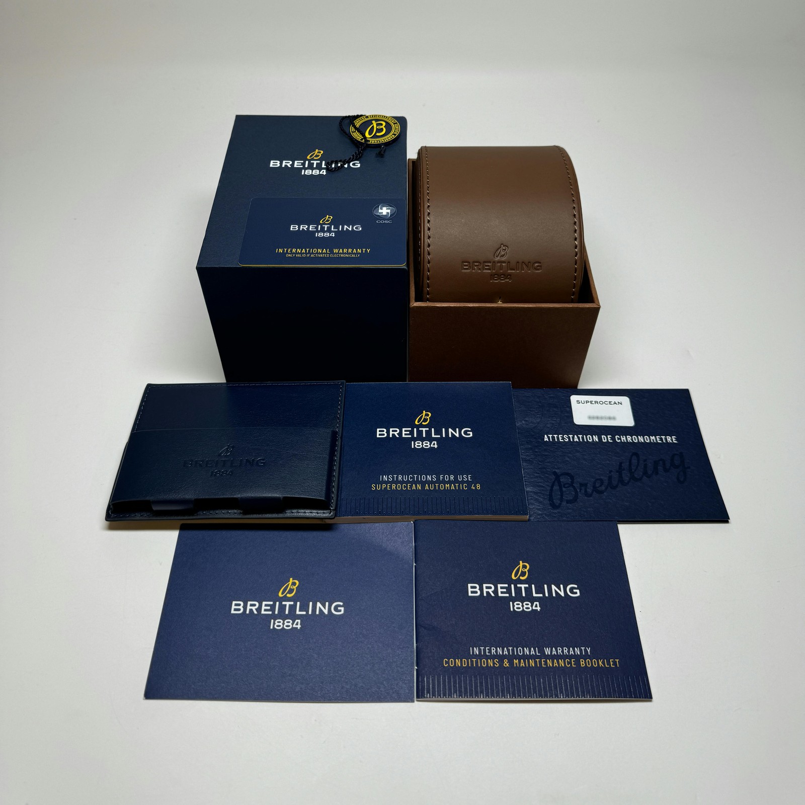 Breitling Superocean Titanium Automatic 48mm Mens… - image 5