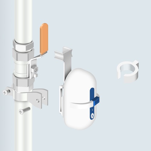 WiFi Vanne D’eau Intelligente Pipeline De Gaz Vanne D’arrêt Automatique OB - Imagen 7 de 12
