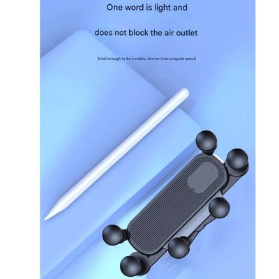 Car Air Vent Phone Mount Support Stabilizer Full Rotation For Secure Driving Use