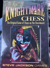 Knightmare Chess Game 3rd Edition 1st Print Steve Jackson 