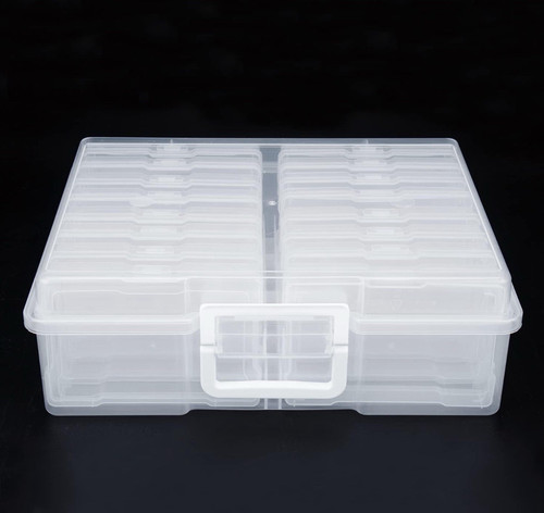 Foto Aufbewahrungsboxen, Foto Organizer Bastel Aufbewahrung mit 16 herausnehmbaren Boxen - Bild 1 von 5