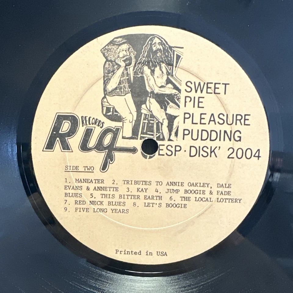 Sweet Pie - Pleasure Pudding - ESP Disk LP VG FOLK PSYCH STEREO SHRINK 1972 - Image 3 of 4