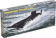 HobbyBoss Russian Navy Typhoon Class - Plastic Model Military Ship Kit - 1/700