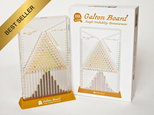 The Galton Board Simple Edition Probability Demonstrator Desktop Toy 6.5 x 4.5