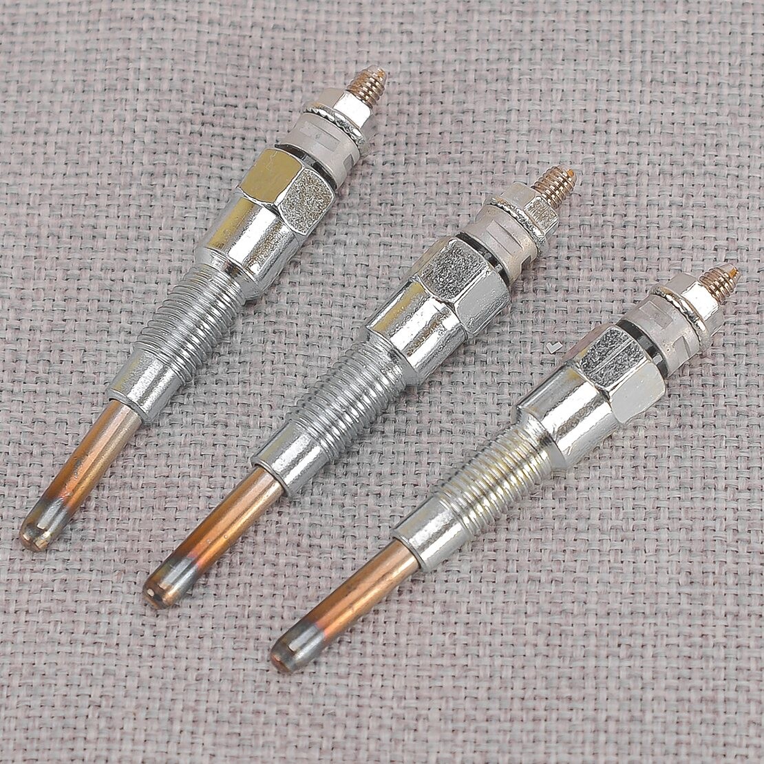 3pcs Glow Plug Fit For Kubota D722 Z482 Engine 16851-65510 16851-65512