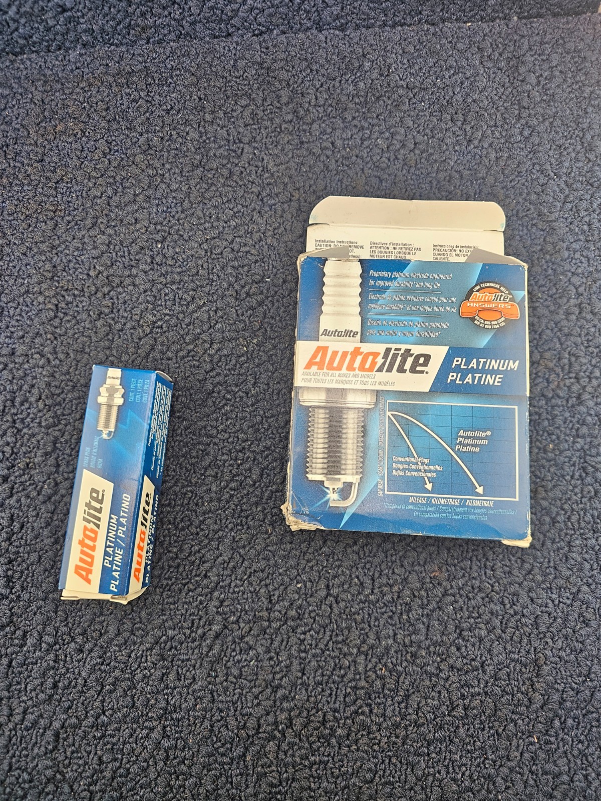 QTY 4 Autolite AP46: Platinum Spark Plugs For MA16R-U BRF52 A5FS 7510 21 yi