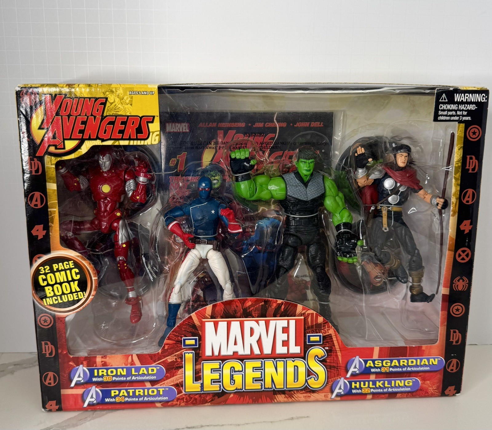 Set Iron Lad Patriot Asgardian Hulkling