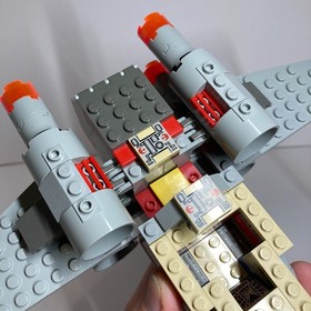 LEGO Star Wars X-Wing Fighter 7146 Incomplete With Instructions Read