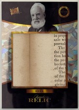 2025 POTP Inventors Edition Alexander Graham Bell 1/1 Authentic Relic #561