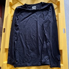 Boys 32 Degrees Black Base layer, Size Large