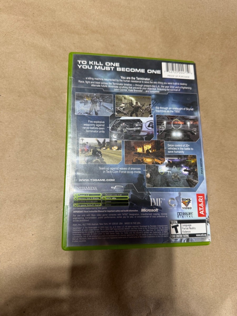 xbox★TERMINATOR 3 THE REDEMPTION 海外版 Amazon.com: Terminator 3: The Redemption : Video Games