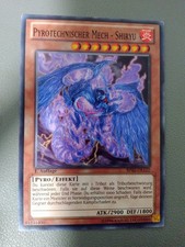 Konami Yu-Gi-Oh! TCG Sammelkarte Pyrotechnischer Mech Shiryu Mehrfarbig