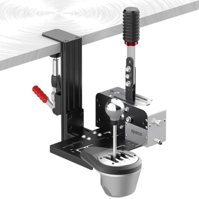 Universal Racing Simulator Desk Mount - Compatible with Logitech, Thrustmaste...