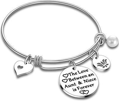 Aunt Bracelet from Niece Nephew - Bangle Gifts for Auntie - Jewelry... 