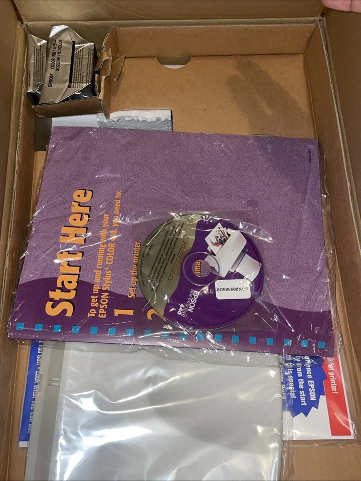 Epson 440 New Old Stock Printer From 1999 Stylus Color 720 DPI - Image 4 of 4