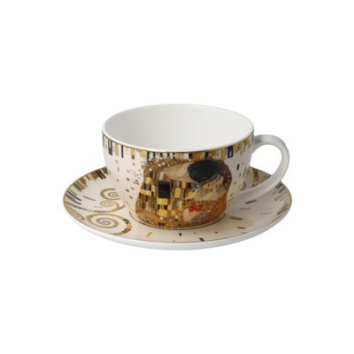 Goebel Artis Orbis Gustav Klimt Tee-/ Cappuccinotasse Der Kuss