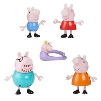 Peppa Pig Peppas FüNfköPfige Familie Figurenset, Pink (Us Import)