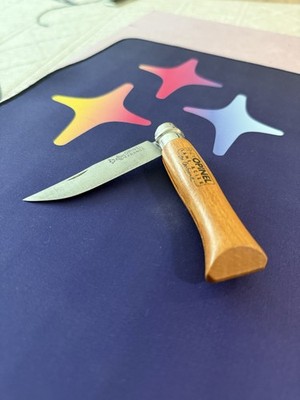 Rare Vintage Opinel Lame Acier Au Carbone France folding knife