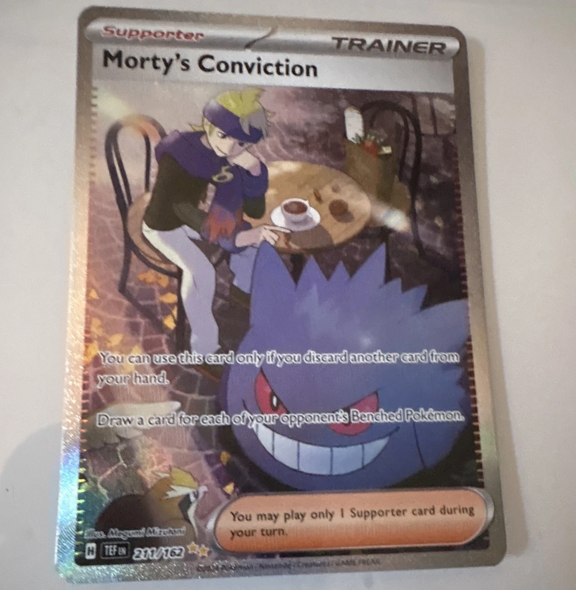 Morty's Conviction Pokémon TCG Cards for sale | eBay