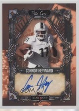 2022 Wild 5 Card Draw Vintage 1/5 Connor Heyward #5CDV-60 Rookie Auto RC 0us4. rookie card picture