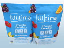 ULTIMA REPLENISHER DAILY ELECTROLYTE DRINK MIX VARIETY 20 STICKPACKS 2028 2PCS