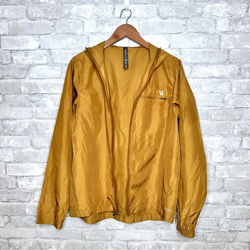Vuori Men's Daybreak Windbreaker Size Small Full Zip Hoodie Cognac - Bild 5 von 12