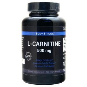 BodyStrong L-Carnitine 500mg 120 vcaps 4090₽
