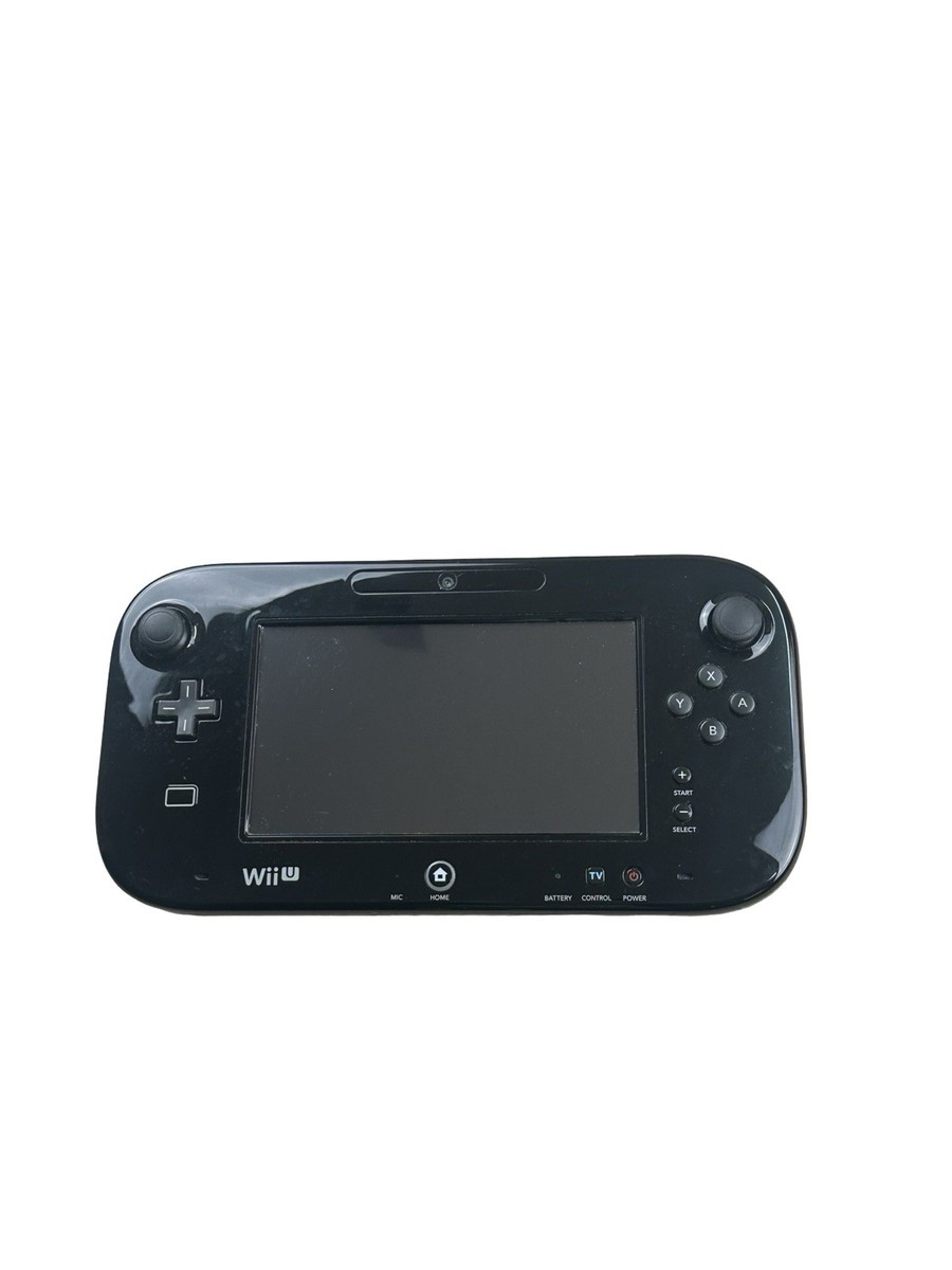 Nintendo Wii U Black 32GB Deluxe Console Bundle - GamePad, HDMI