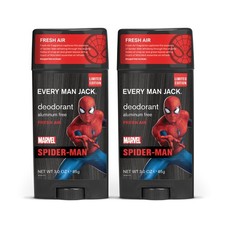 Every Man Jack Deodorant - Marvel Spider-Man  3-ounce Twin Pack - 2 Sticks I...