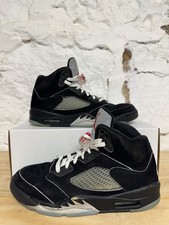 Air Jordan 5 Black Metallic Reimagined Size 10 Pre-owned Sneakers HF3975-001