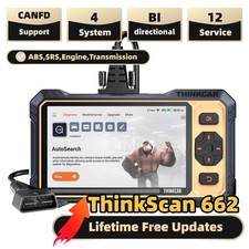 Thinkscan 662 Car Obd2 Diagnostic Scan Tool Auto Scanner 4 System 12 Service Us Thinkscan 662 Car Obd2 Diagnostic Scan Tool Auto Scanner 4 System 12 Service Us