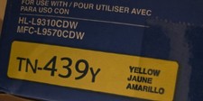 Brother TN439Y Ultra High Yield Yellow Toner Cartridge Sealed