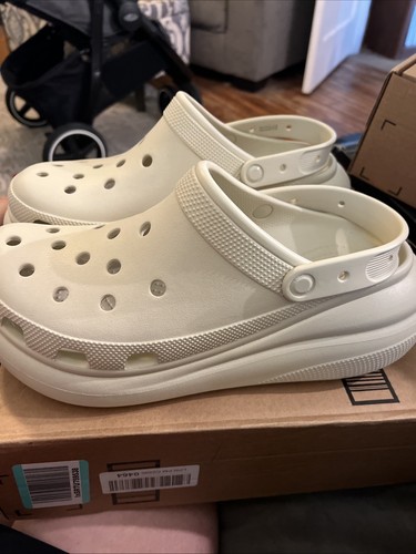 Crocs White/Bone men’s size 13 new in replacement box - Picture 3 of 5