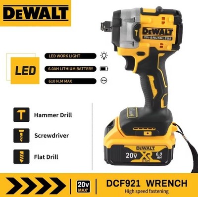   DEWALT DCF921 ATOMIC: DIE KOMPAKTE LEISTUNG FÜR IHRE INTENSIVE ARBEIT!  