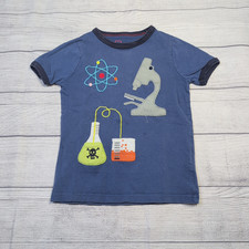 4/5 Mini Boden Science Applique Tee