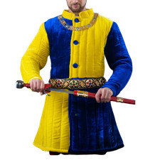 Medieval Cotton Gambeson Padded Armors Reenactment SCA LARP Fight Gambeson Art