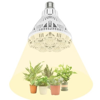 SANSI LED Pflanzenlampe Vollspektrum E27 117μmol