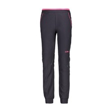 CMP Girls Performance Running Tights Pant Long Grey Breathable Size 128