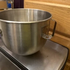 KITCHENAID 4.5 Quart Stainless Steel Replacement Work Bowl Unmarked
